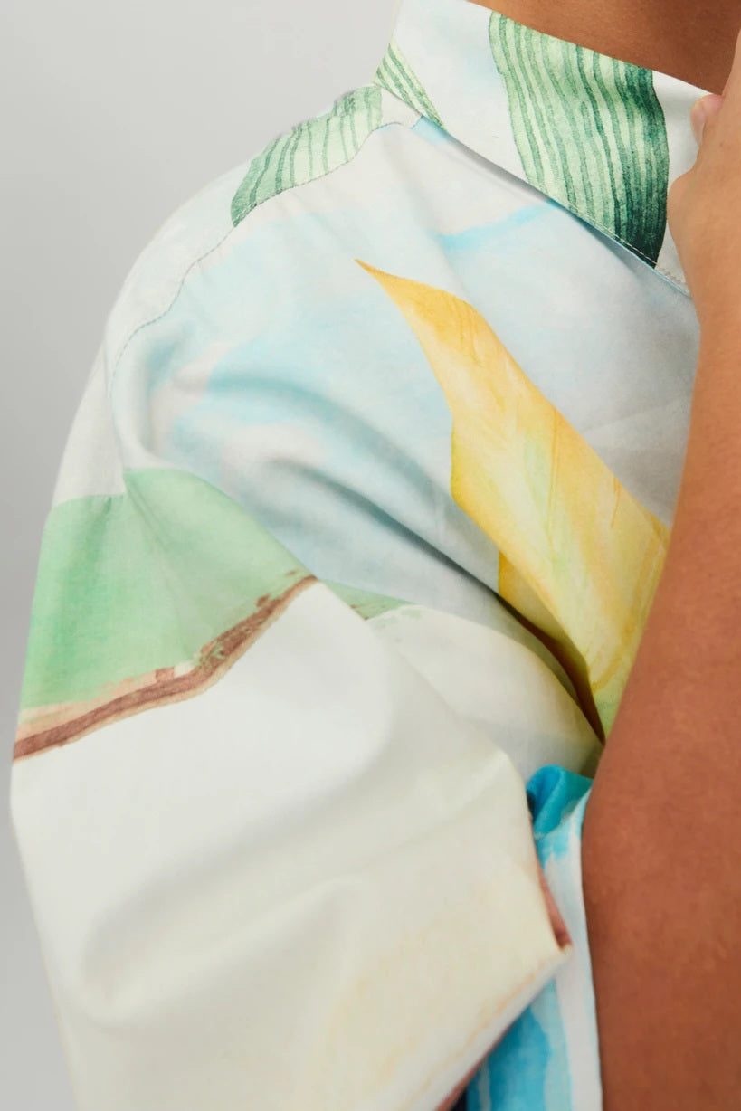 Chemise JORLANDSCAPE SHIRT Bleu