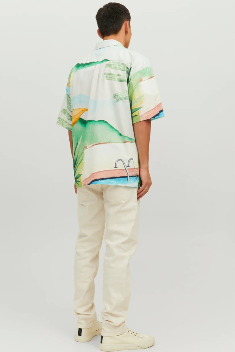 Chemise JORLANDSCAPE SHIRT Bleu