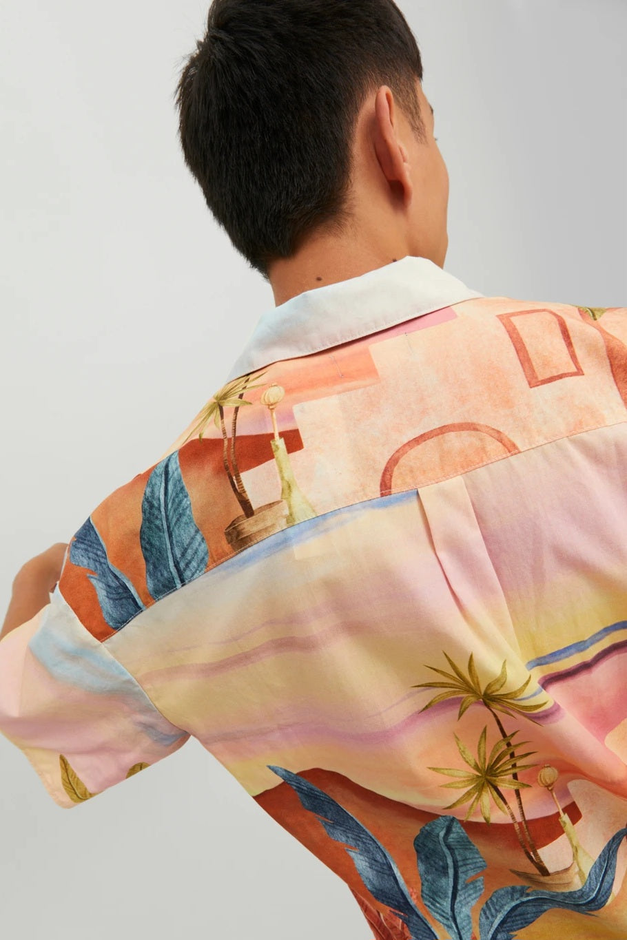 Chemise JORLANDSCAPE SHIRT Rose