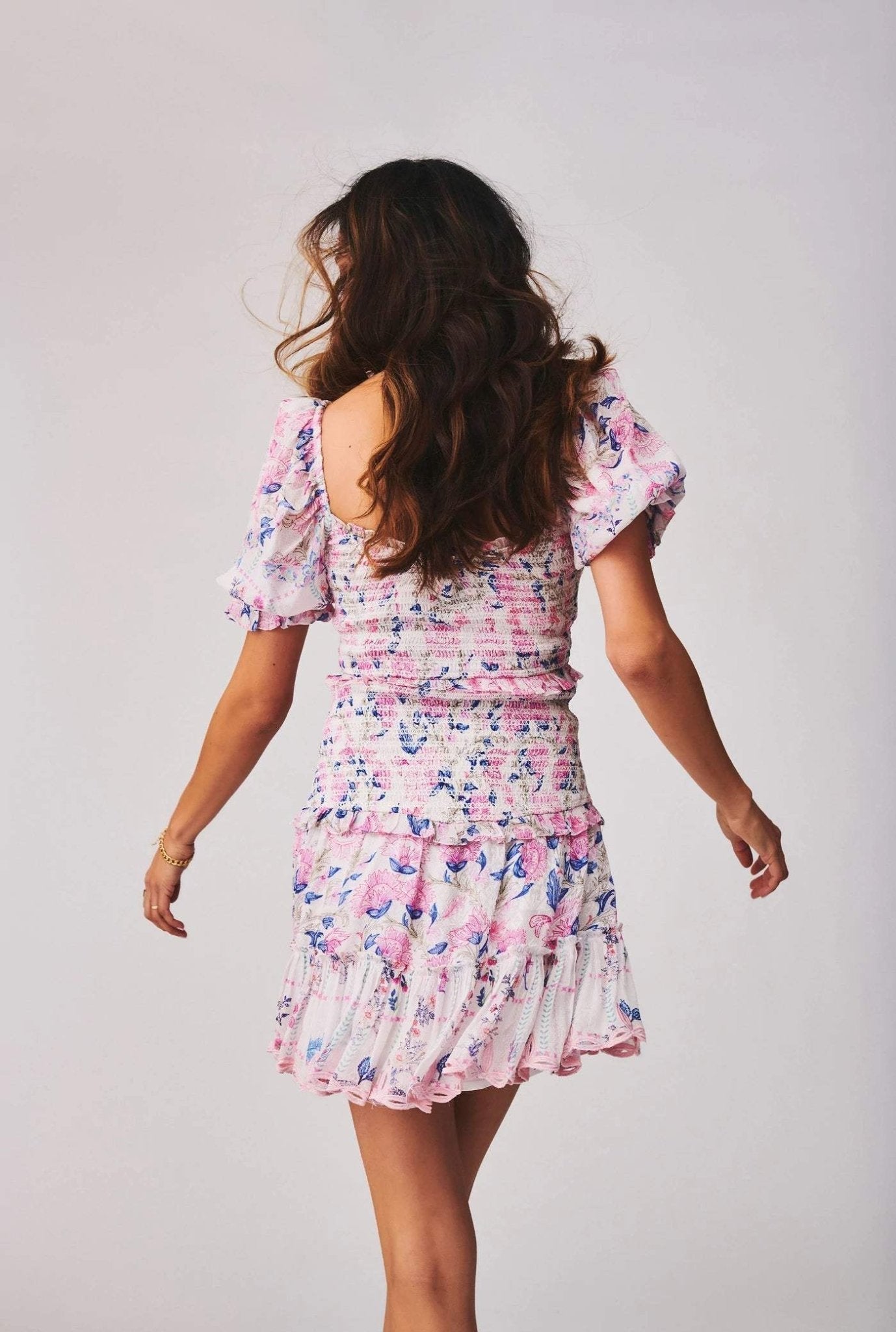 Pauline Laurent® | robe à volants dégradés