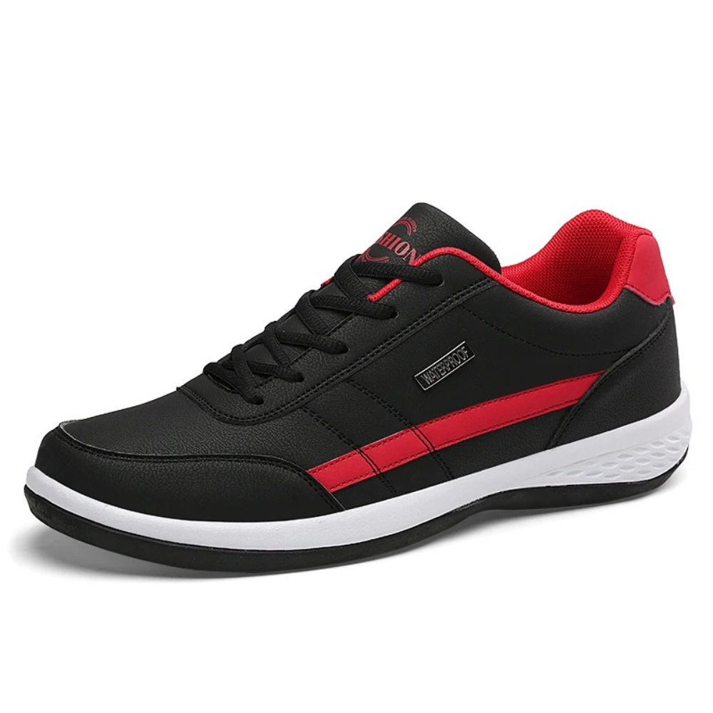 Sneakers en Cuir Lacés Classiques Premium pour Hommes