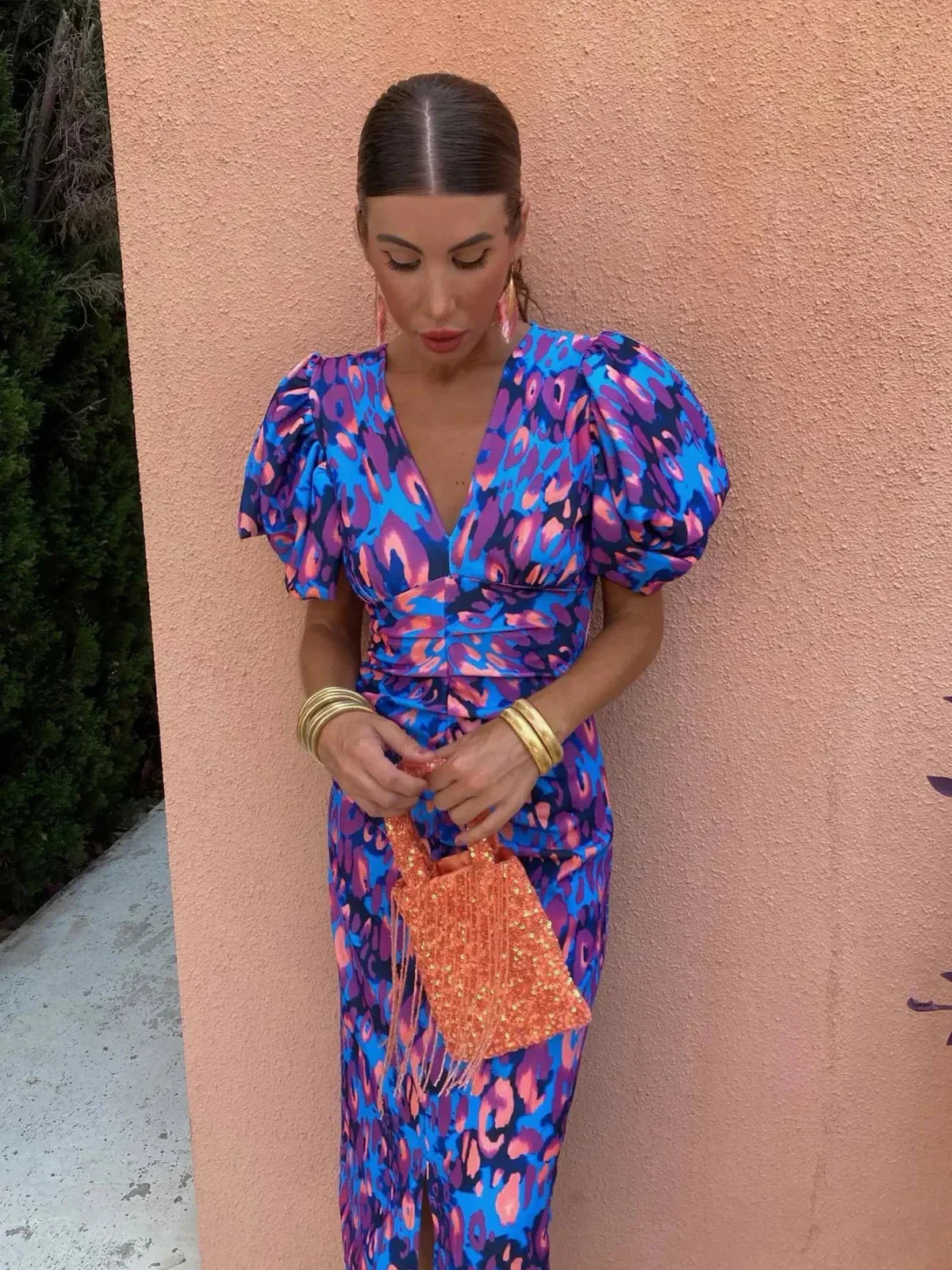 Élodie | Robe Maxi Colorée