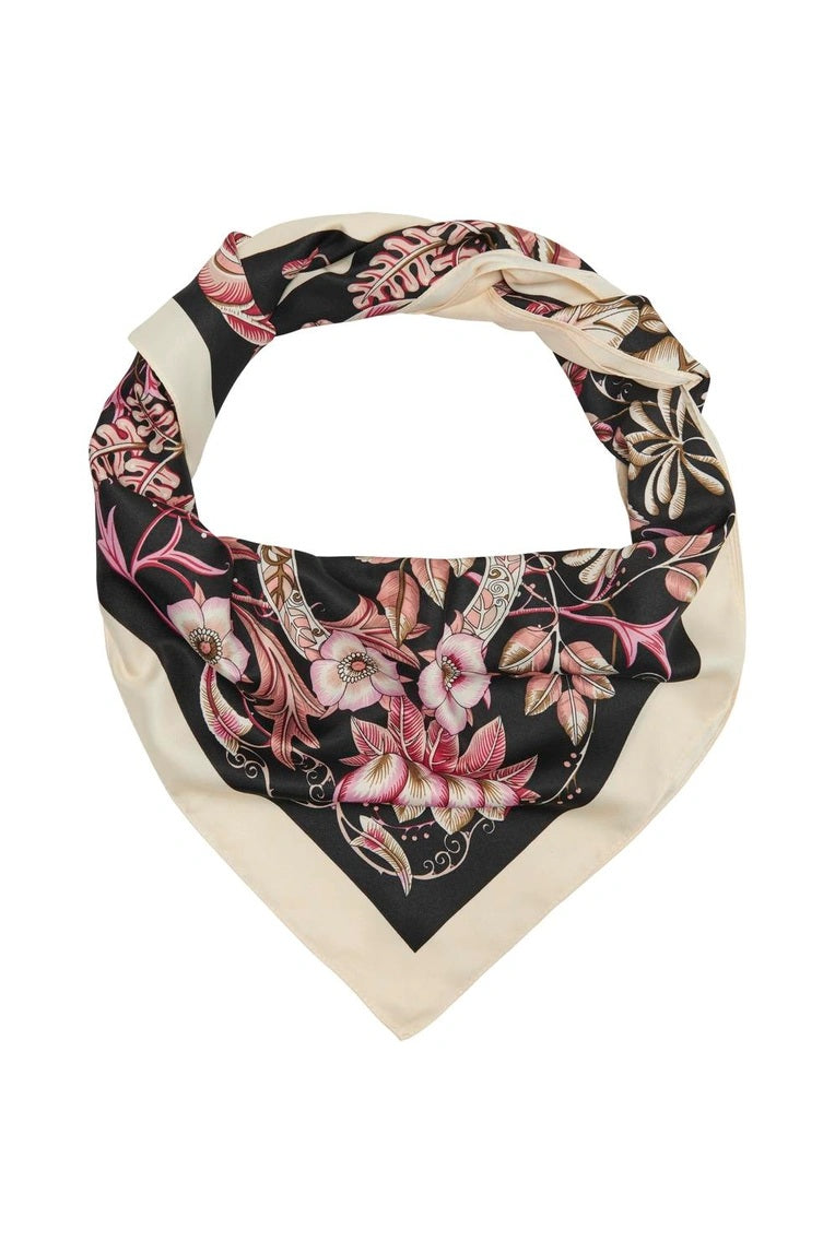 Foulard ONLKHLOE Noir Fleuri