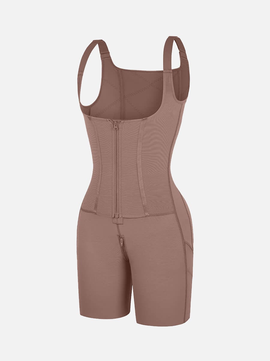 EleganceFit® – Gaine Taille & Ventre avec Maintien Poitrine