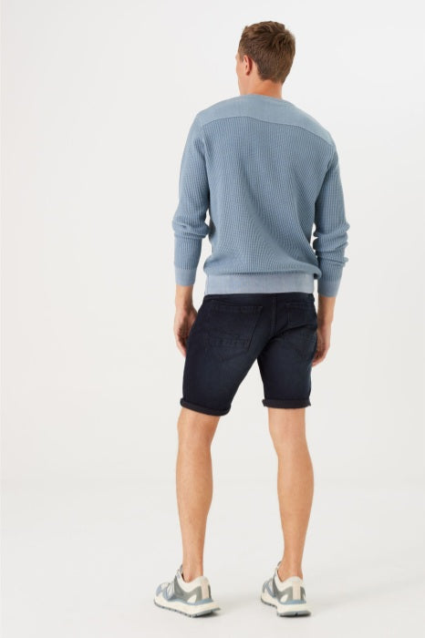 Short en Jeans Rocko Bleu Foncé