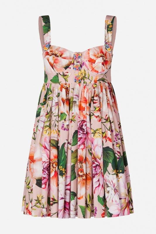 Pauline Laurent® | Mini-robe froncée à volants