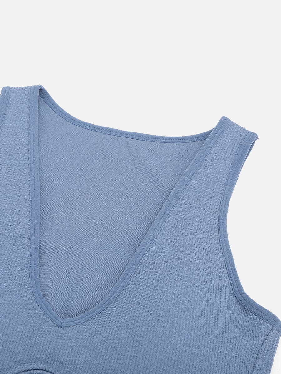 Sinfia® - Robe Sans Manches Coupe Galbante