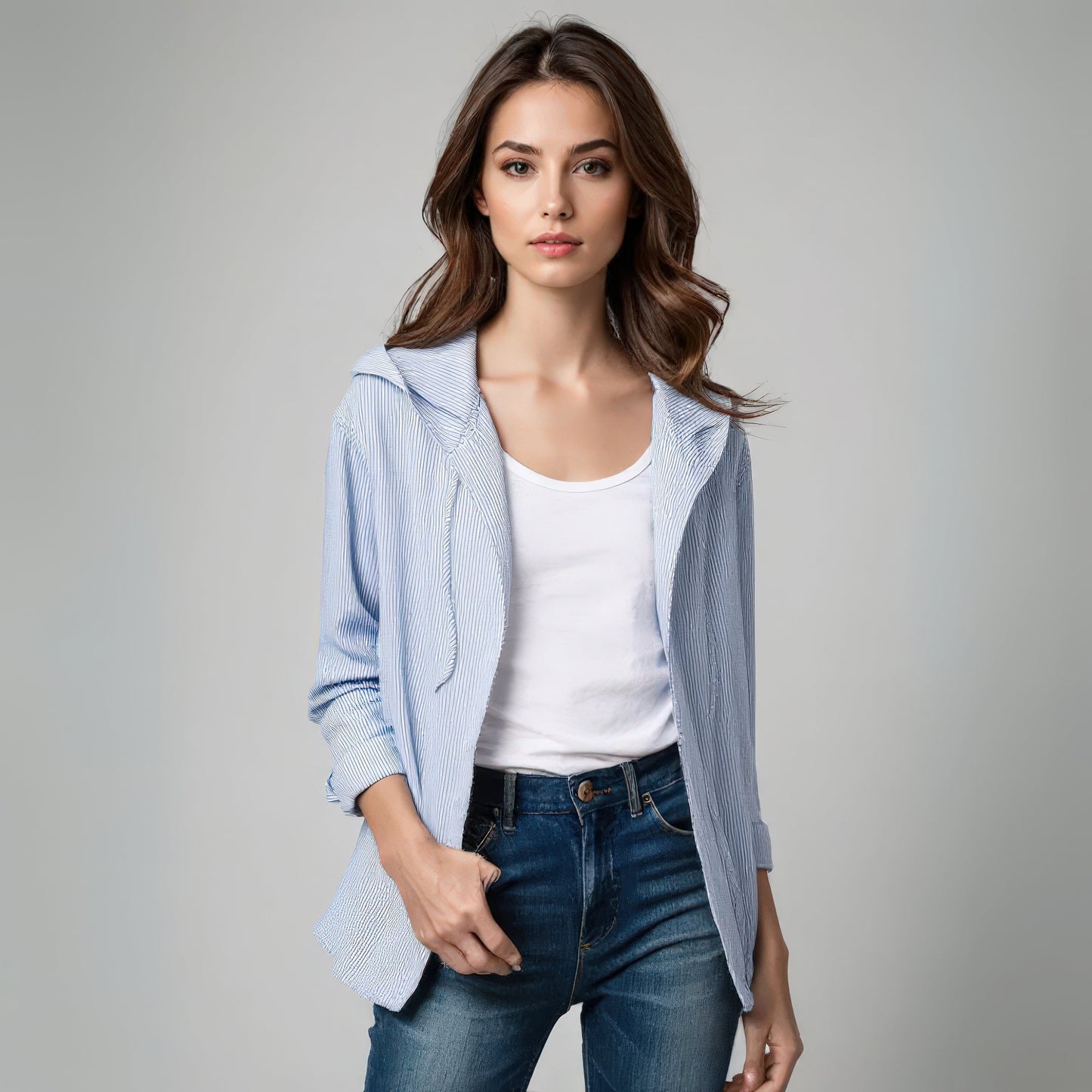 CHARLOTTE™ | Hoodie-Blouse Luxueuse