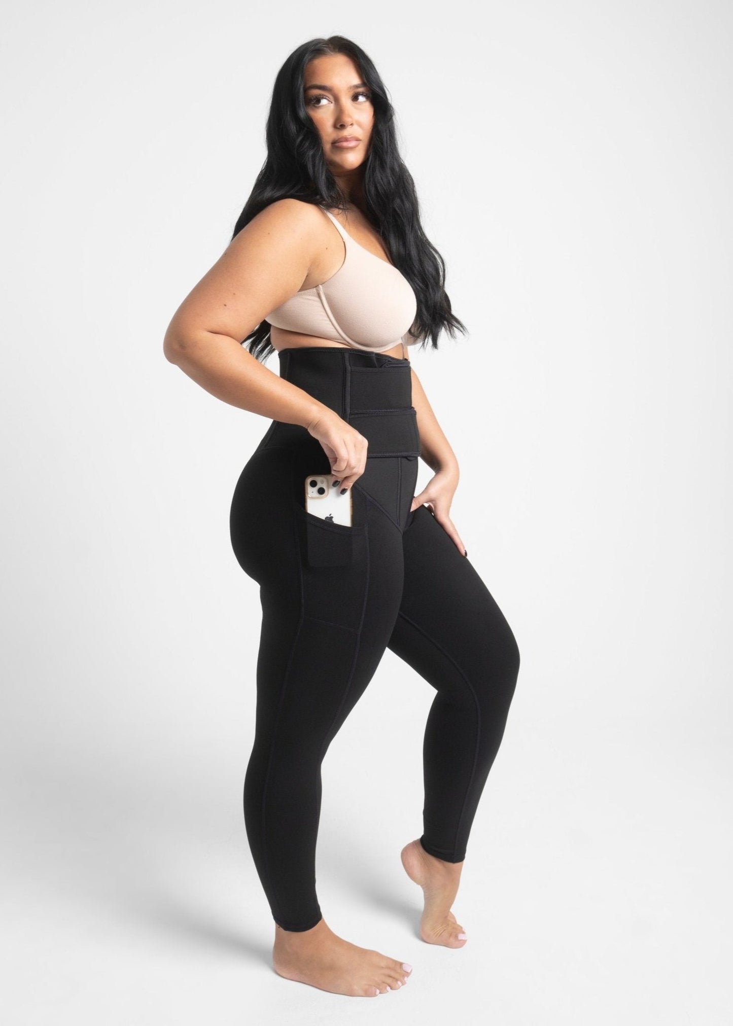 Sofia - Legging Met Waist Trainer En Zweetband