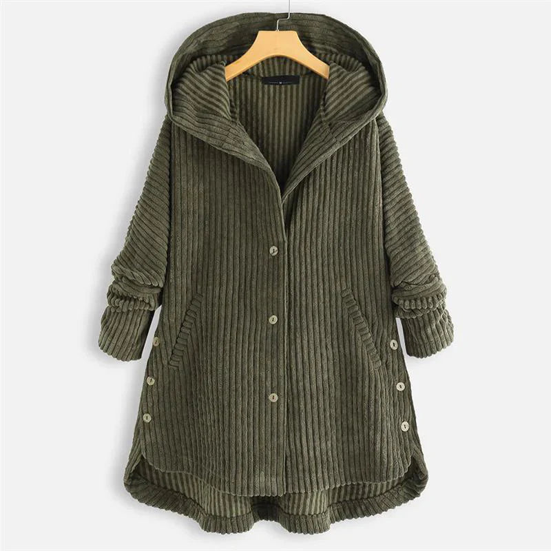 Dana™ | Manteau Côtelé à Capuche