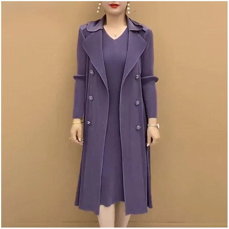 Grama™ | Robe-Manteau Trompe-l'œil
