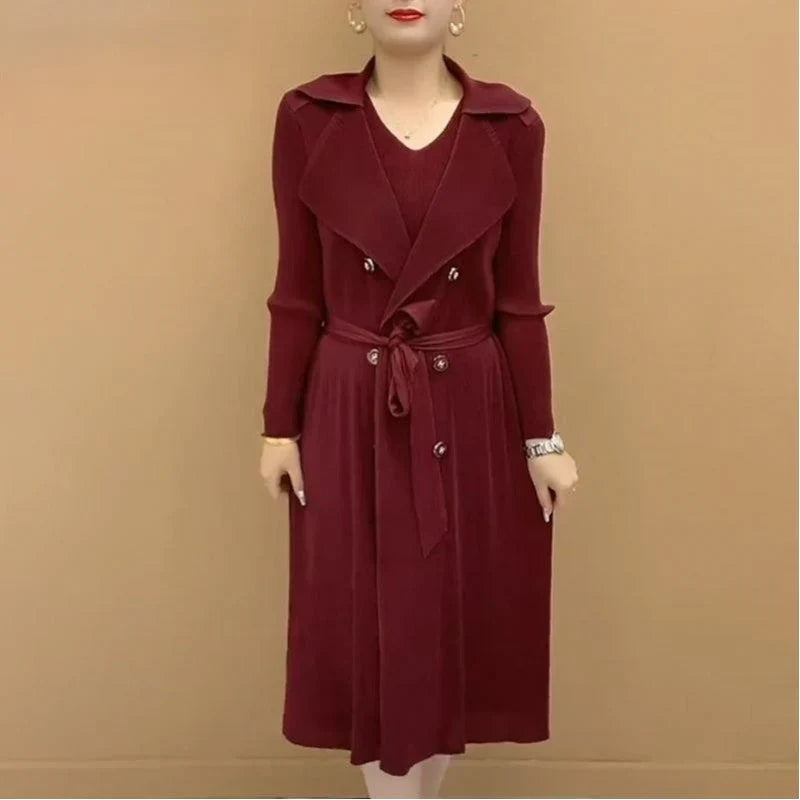 Grama™ | Robe-Manteau Trompe-l'œil