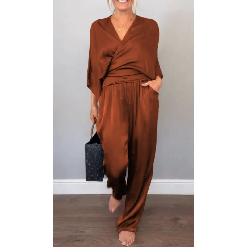Brenda™ | Ensemble Élégant en Coton