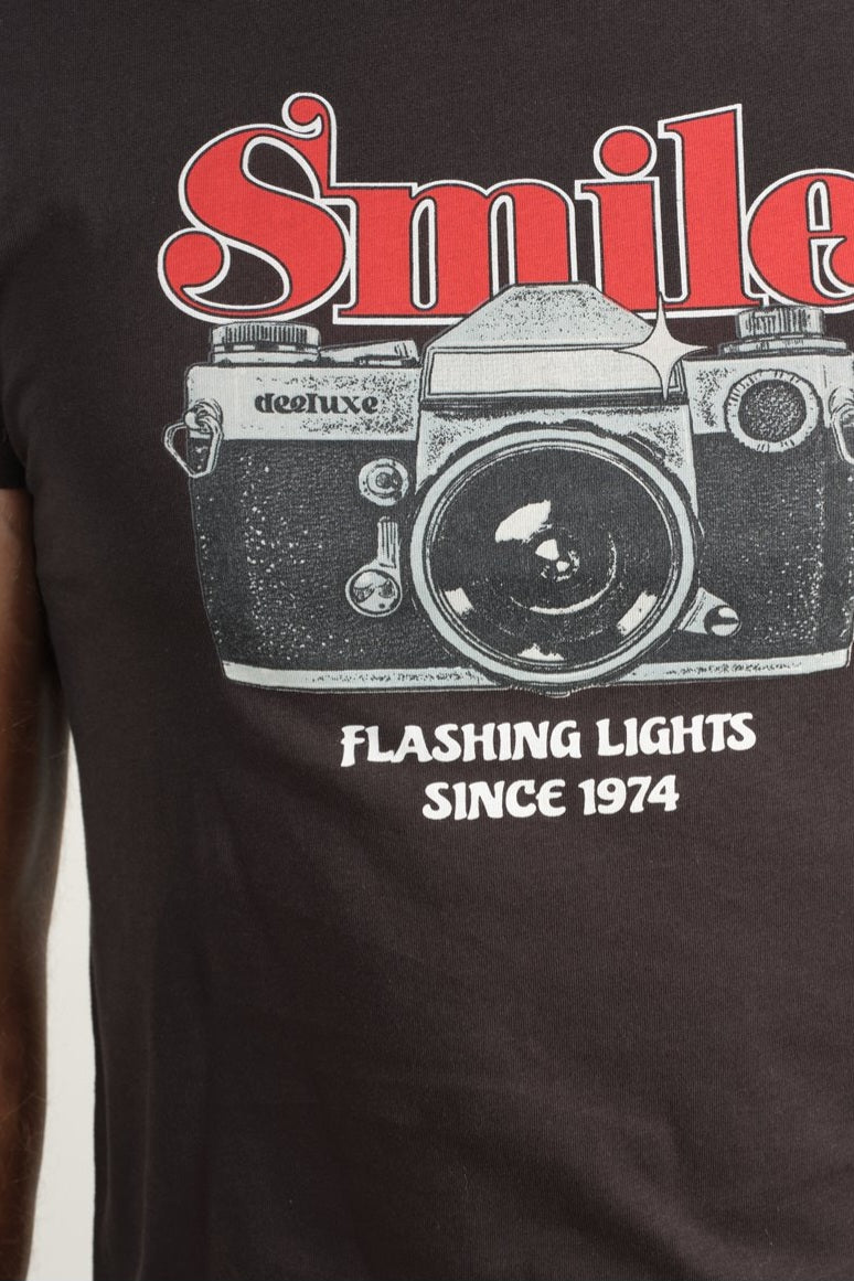 T-Shirt Smile Noir