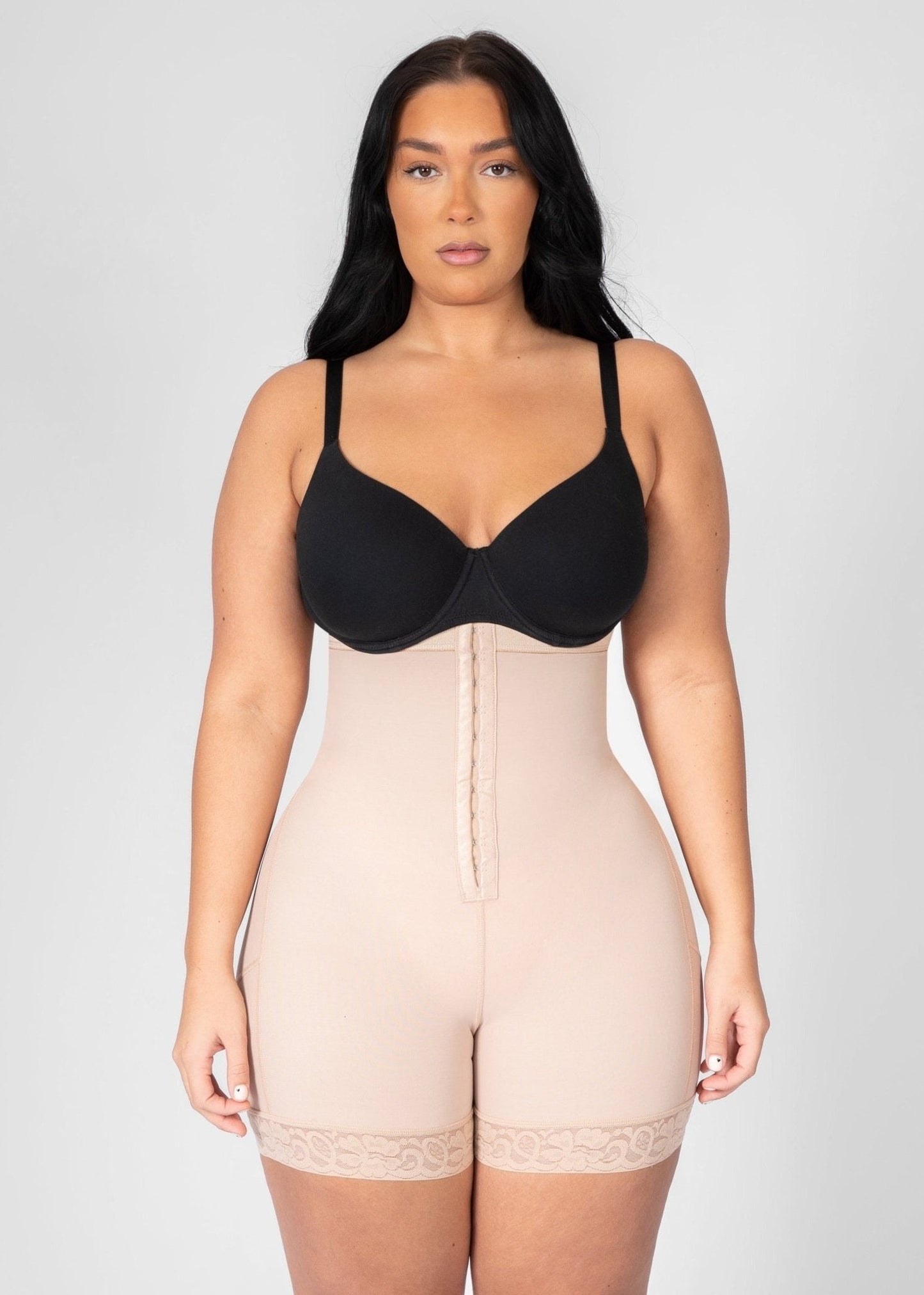 Valentina - Body Shapewear Met Haakjes - Zonder Schouderbandjes