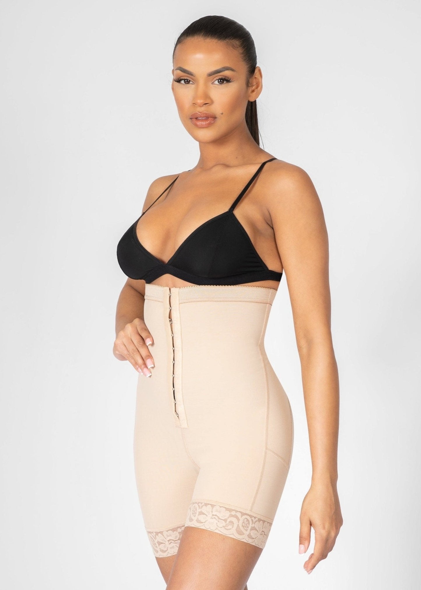 Valentina - Body Shapewear Met Haakjes - Zonder Schouderbandjes