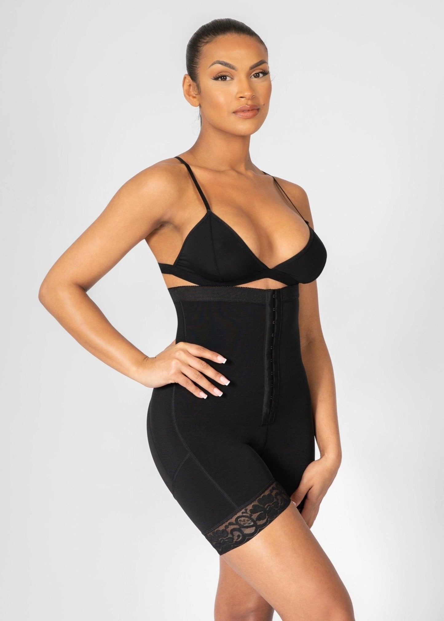 Valentina - Body Shapewear Met Haakjes - Zonder Schouderbandjes
