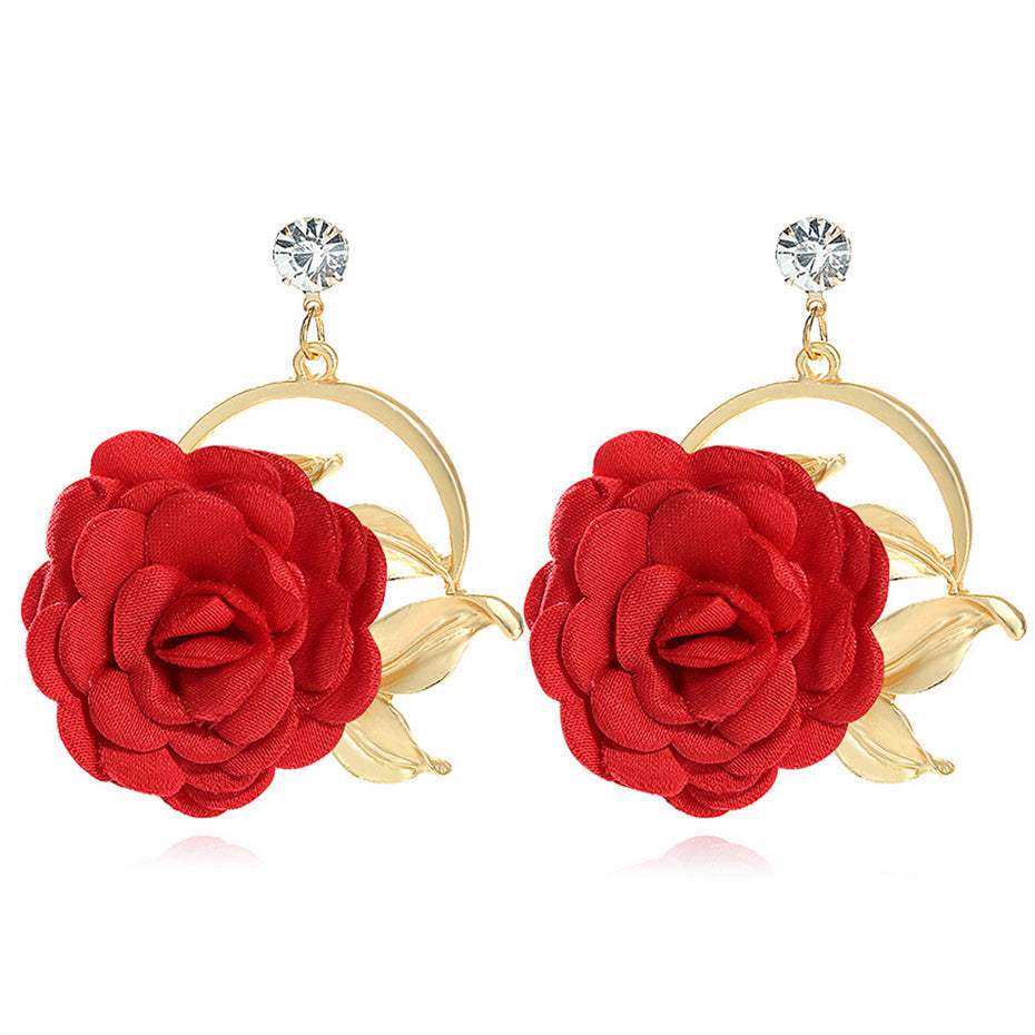 Alice Leroy® | Bellccini Boucles d'oreilles en strass RoseGlow