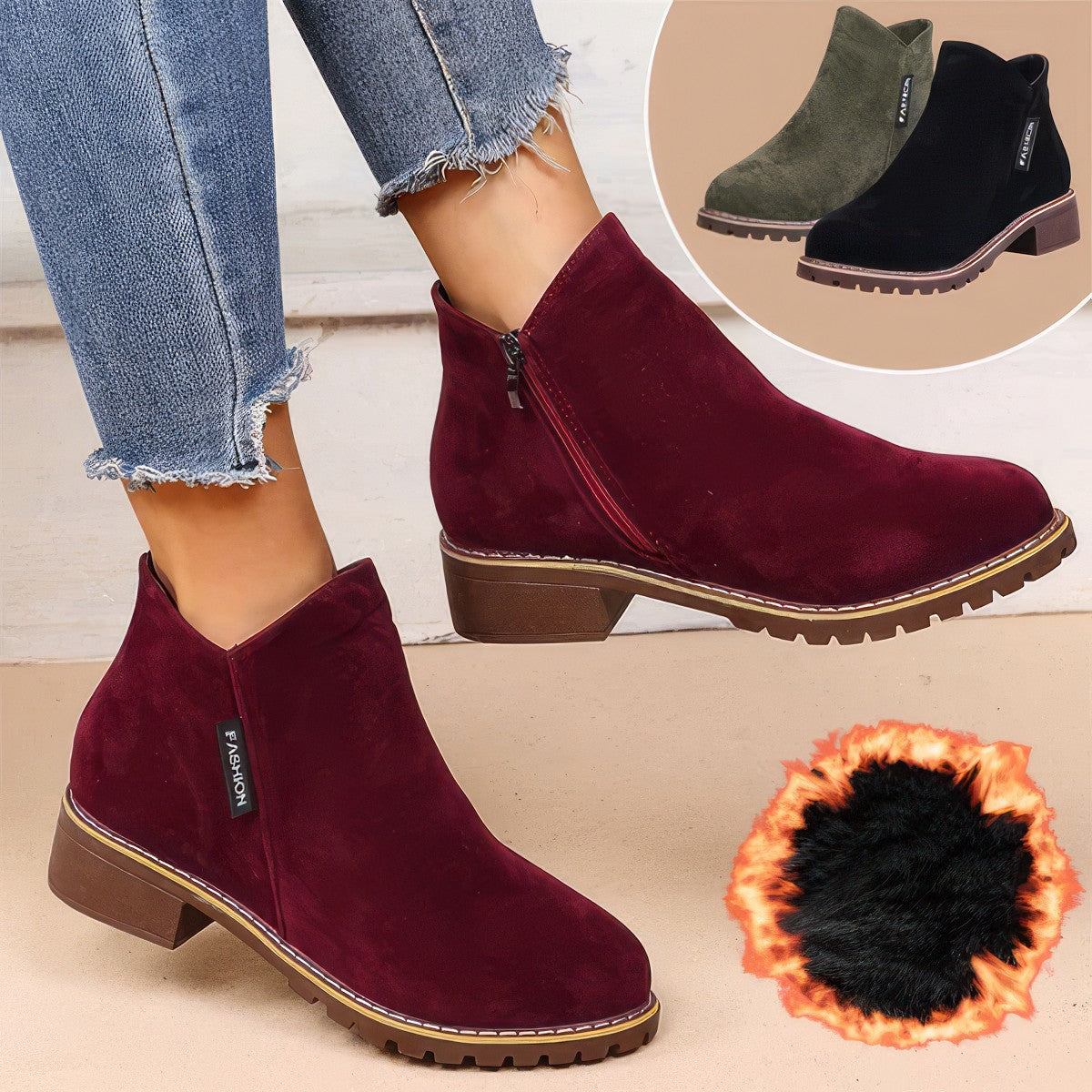 Sofía - Bottines Casual à la Mode