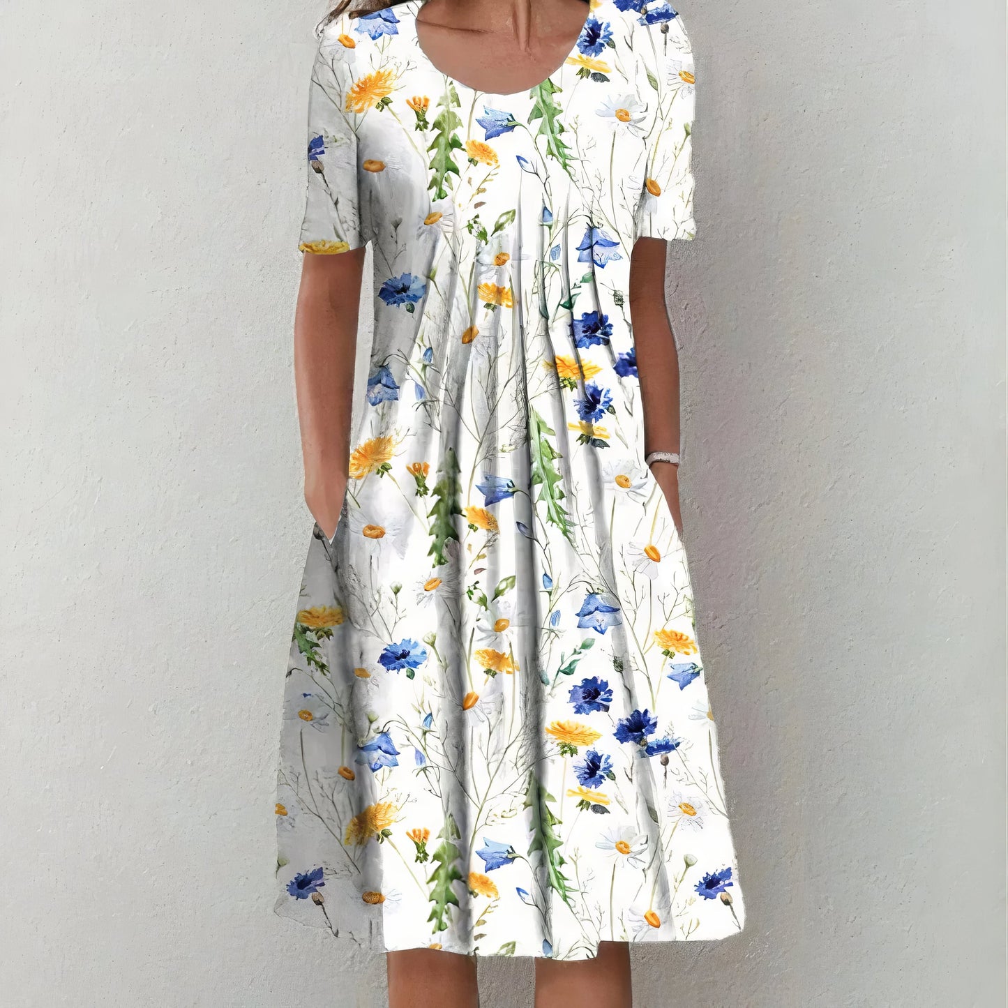 Ulla - Robe Élégante en Coton - 💖 SPÉCIAL FÊTE DES MÈRES 👩🦳