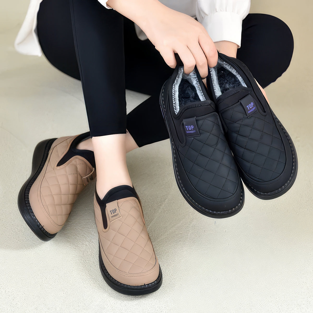 Chaussures en polaire