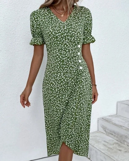 Brigitte™ | Robe Florale Élégante