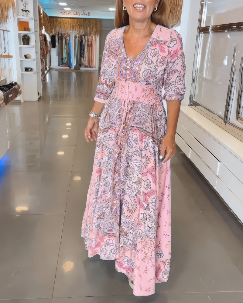 Sophie | Robe de vacances décontractée