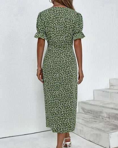 Brigitte™ | Robe Florale Élégante