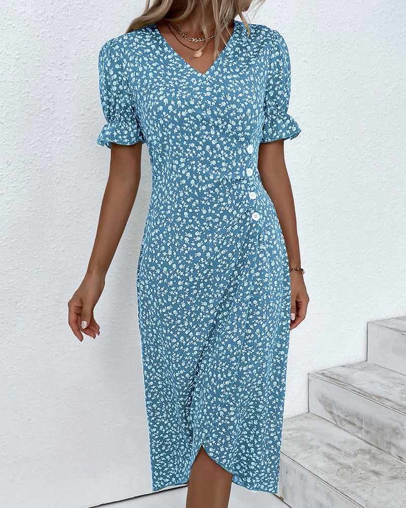 Brigitte™ | Robe Florale Élégante