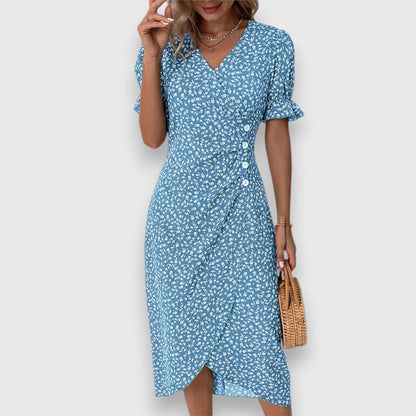 Francesca™ | Robe Fleurie Élégante