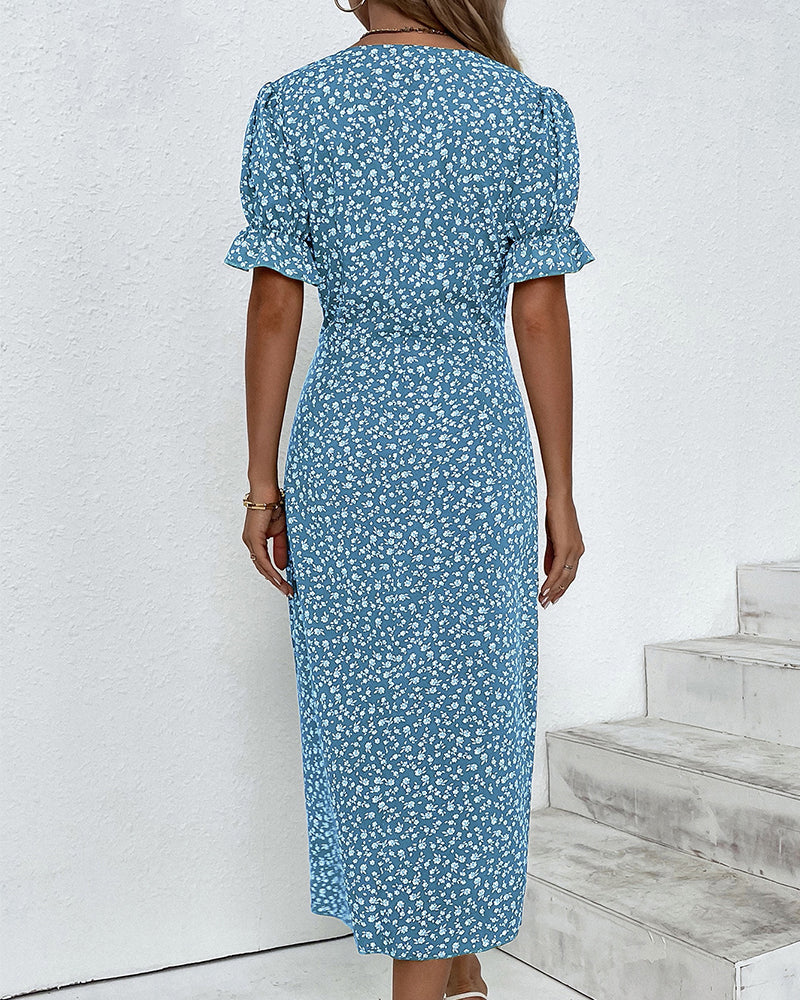 Brigitte™ | Robe Florale Élégante