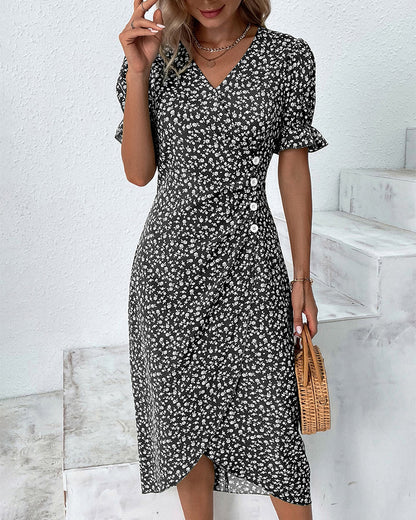 Brigitte™ | Robe Florale Élégante