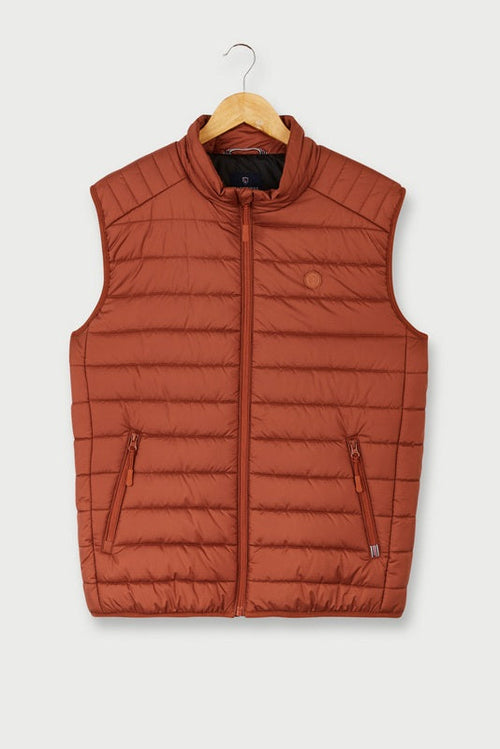 Veste sans manche Raphael Camel Foncé