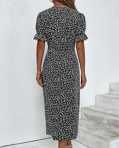 Brigitte™ | Robe Florale Élégante