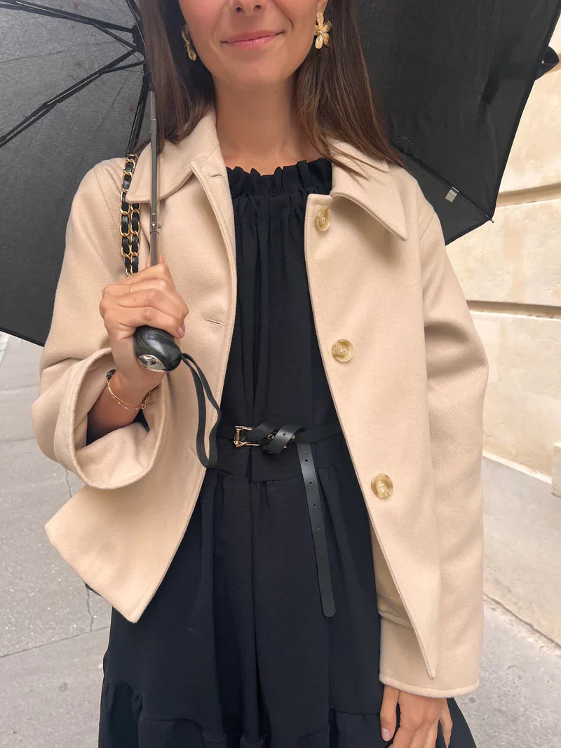 Jenna™ | Manteau Élégant en Laine