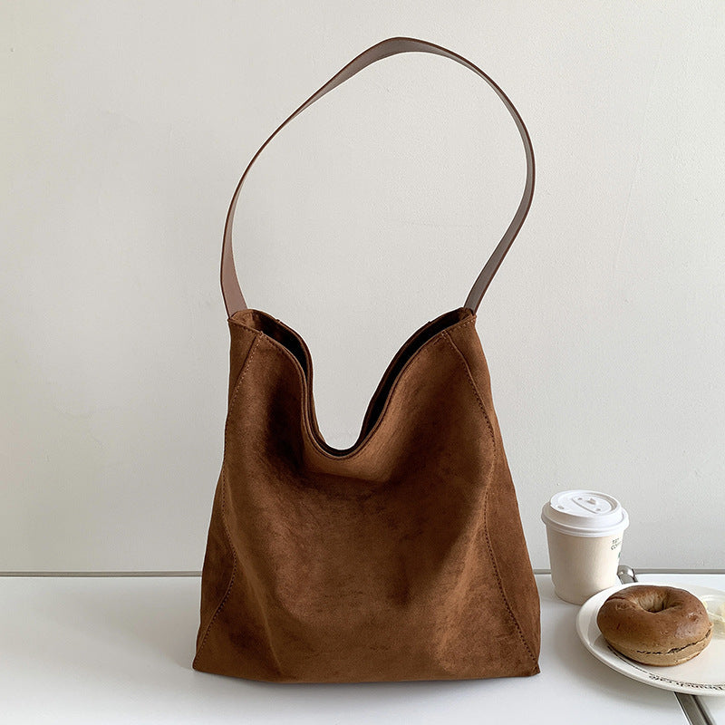Sac fourre-tout en suédine