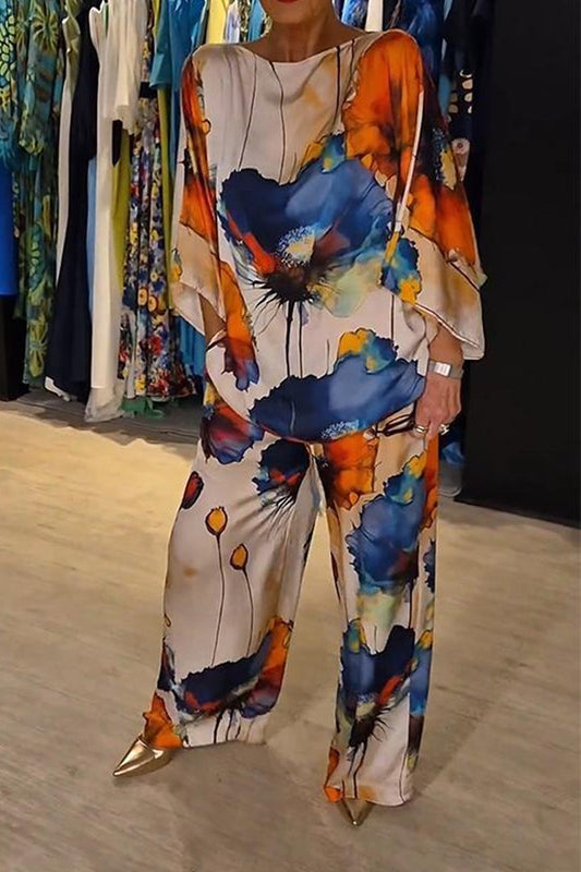 Ensemble En Satin Décontractée