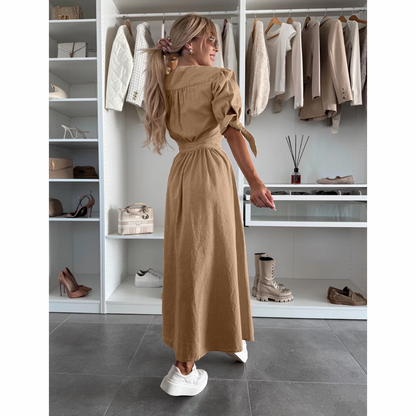 Liliane | Robe Élégante avec Boutons