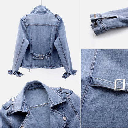 Veste en jean classique au style fusion intemporel