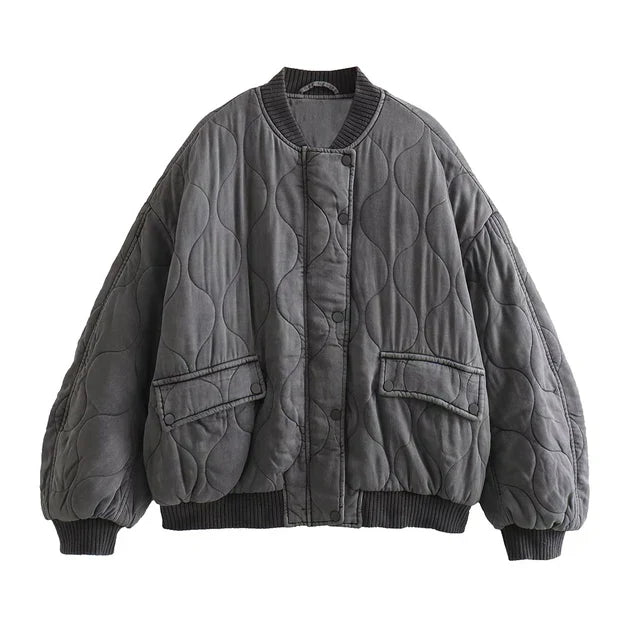 Veste d'hiver matelassée moderne pour femmes