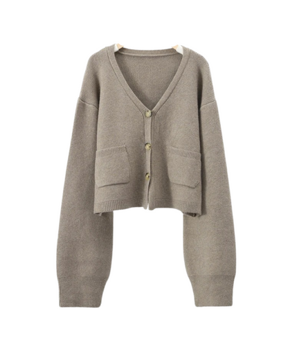 Veste en tricot classique et confortable pour femmes
