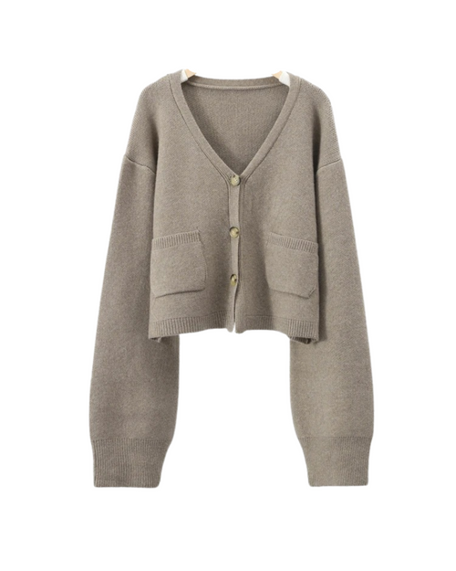 Veste en tricot classique et confortable pour femmes
