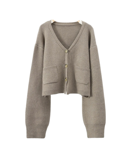 Veste en tricot classique et confortable pour femmes
