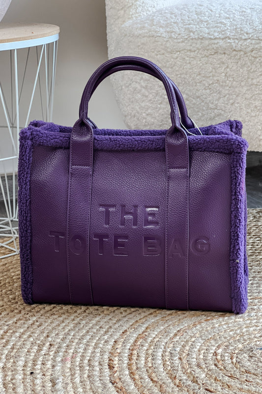 THE TOTE BAG Teddy Violet