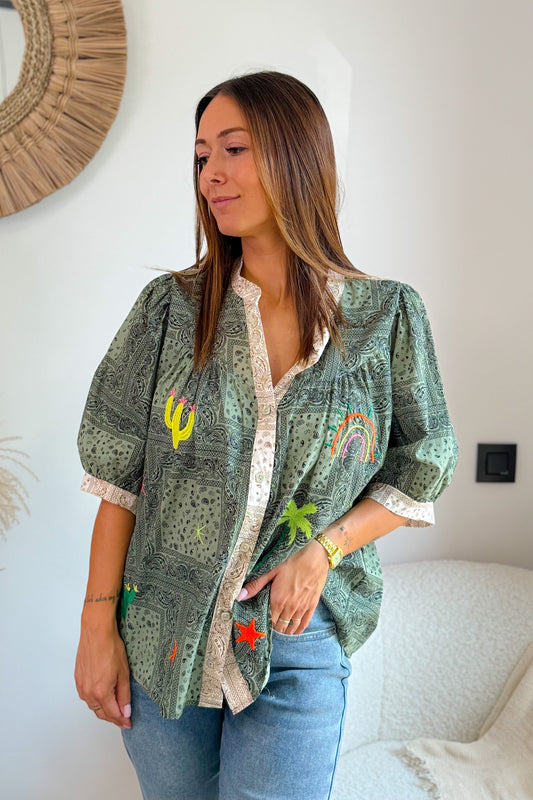 Chemise Badine Kaki