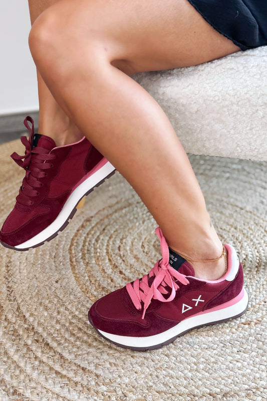 Baskets Sun68 Bordeaux