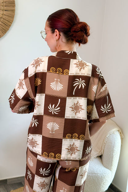 Chemise Marbella Choco