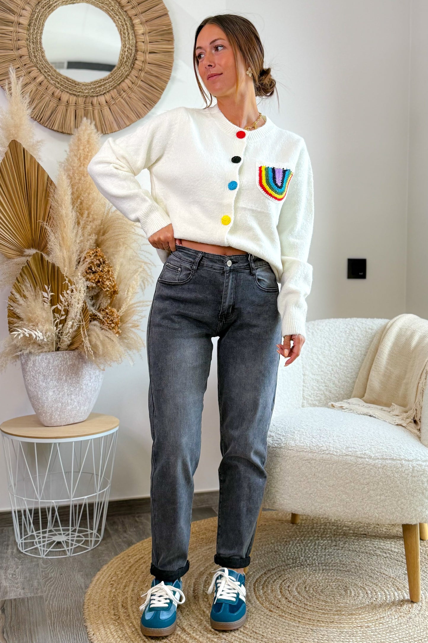 Gilet Gribella Blanc
