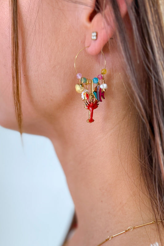 Boucle D'Oreille Homard