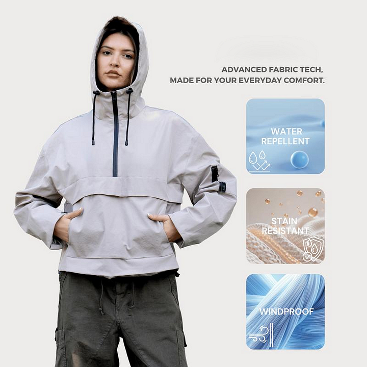 Veste imperméable 3-en-1 pour femmes pour aventures en plein air